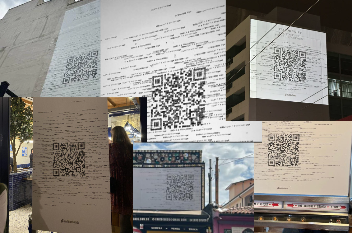 QR Code Images Collage